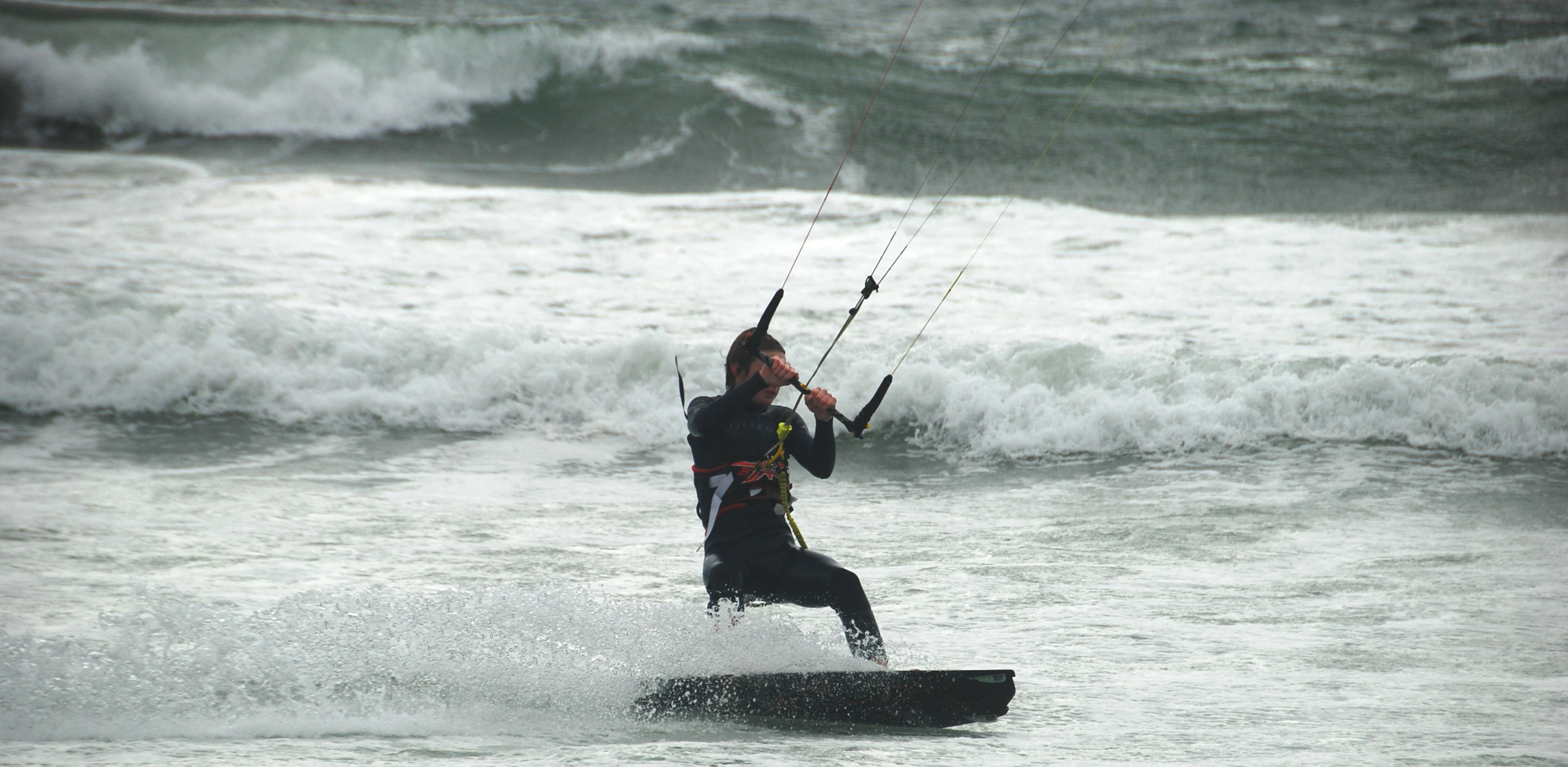 Kite surfer in Hout Bay